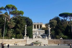 Rom: Indgangsbillet til Villa Borghese Zoo + tur i golfvogn