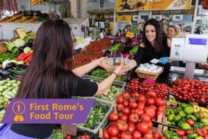 El sabor original de Roma: tour gastronómico por el barrio y el mercado