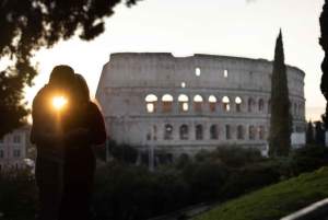 Secret Proposal Photoshoot in Rome + Reel