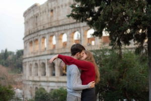 Secret Proposal Photoshoot in Rome + Reel