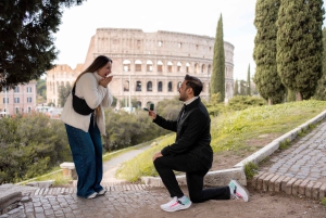 Secret Proposal Photoshoot in Rome + Reel