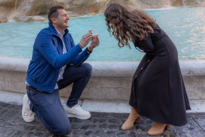 Secret Proposal Photoshoot in Rome + Reel
