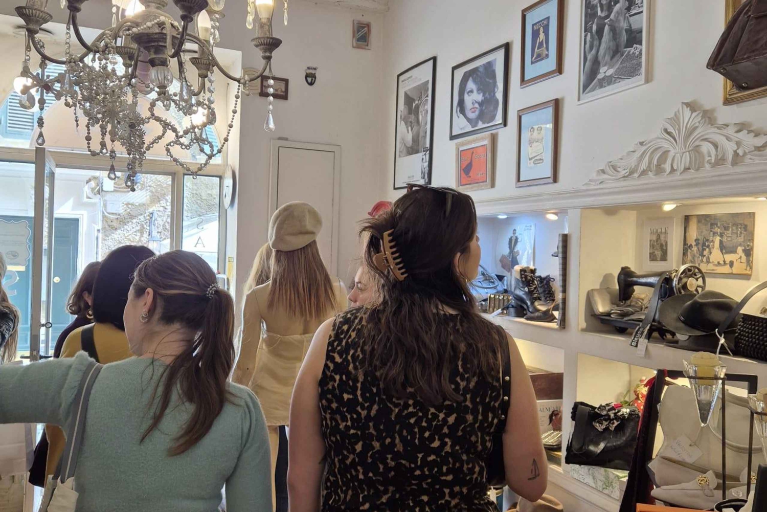 Visite shopping à Rome avec conseil en image personnalisé