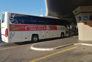 Rome: Fiumicino Airport Shuttle Bus to Rome City Center