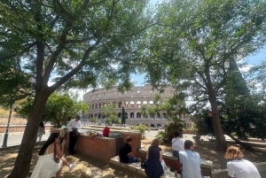 Pienryhmäopastettu kierros Colosseum Rooman foorumi, Palatinus-kukkula