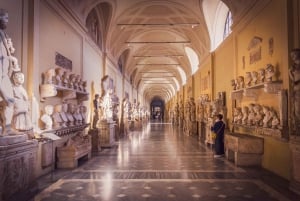 Rom: Vatikanmuseerna, Sixtinska kapellet och Peterskyrkan