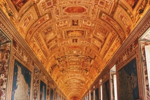 Roma: Omvisning i Vatikanmuseene, Det sixtinske kapell og Peterskirken