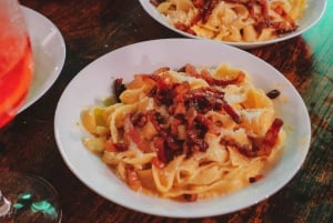 Spritz & Spaghetti: aula de massas com bebidas em Roma