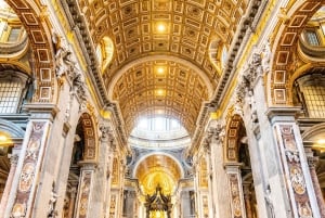 Sankt Peterskyrkan: Tidig tillgång och kupolklättring