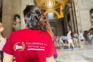 Sankt Peterskyrkan: Tidig tillgång och kupolklättring