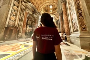 Sankt Peterskyrkan: Tidig tillgång och kupolklättring