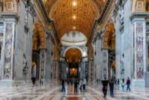 Sint-Pietersbasiliek, La Pietà, pauselijke graven met koepel