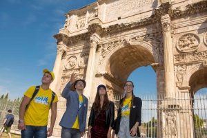 Rom: Lille gruppe (12 personer) Colosseum, Forum og Palatine-tur
