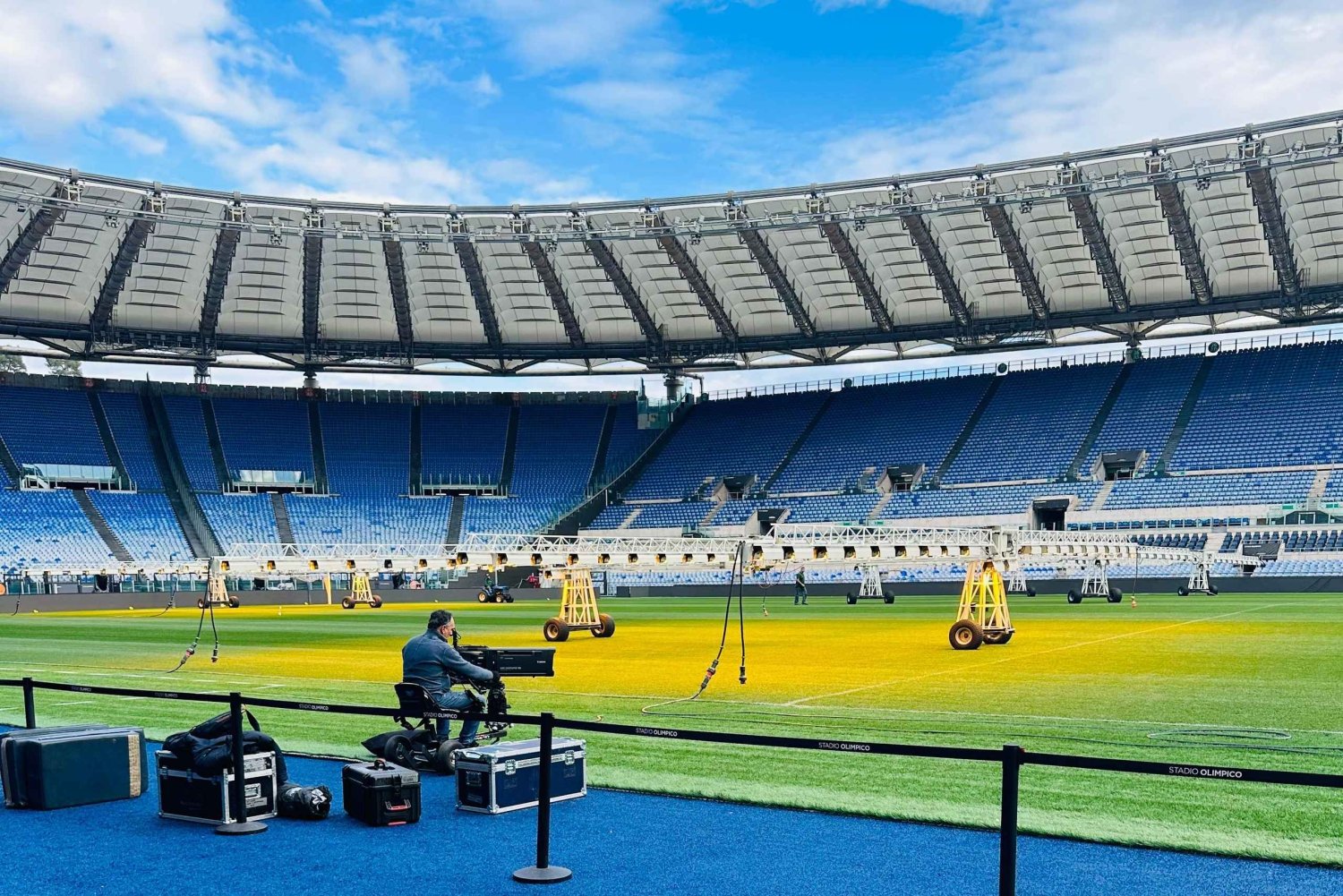 Bilhetes e visita guiada ao Estádio Olímpico de Roma