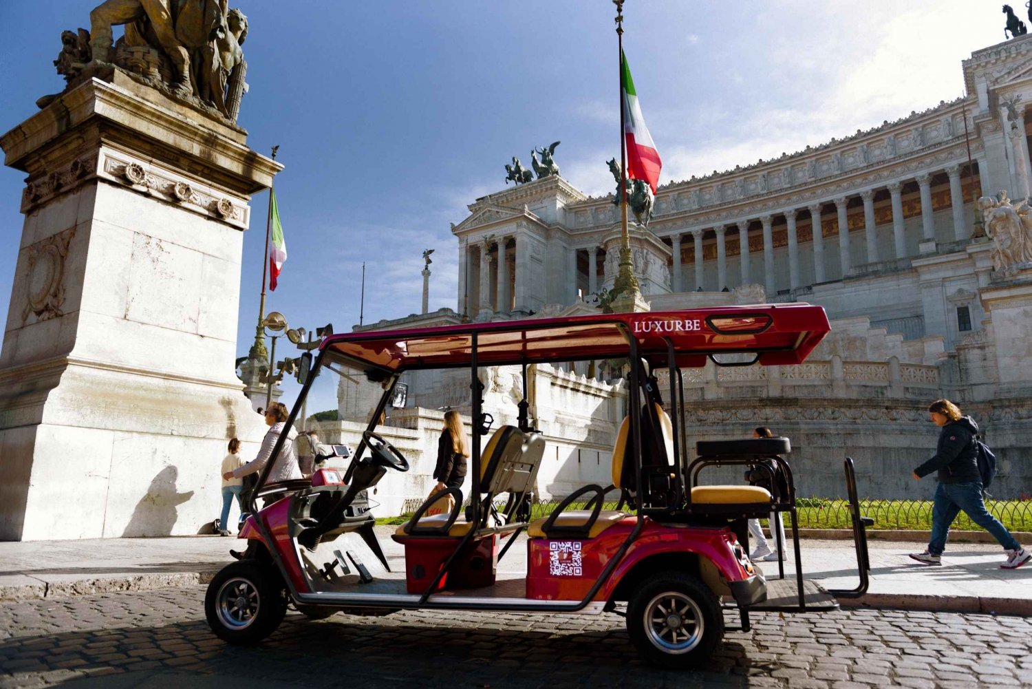 Tour of Rome in Golf Cart: Rome by Night