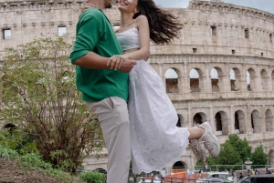 Private Photoshoot in Central Rome with Local Photographer