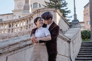 Private Photoshoot in Central Rome with Local Photographer