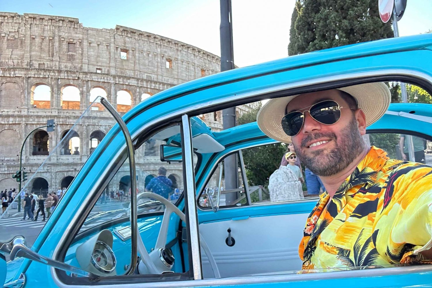 Roma: sólo V.I.P fiat vintage tour