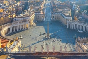 Vaticaan: Basilica Dome Klim & Tour met Pauselijke Graven Toegang