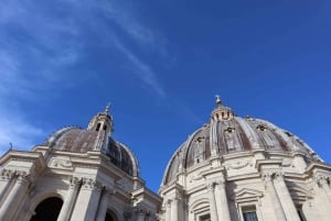 Vaticaan: Basilica Dome Klim & Tour met Pauselijke Graven Toegang