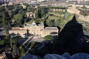 Vaticaan: Basilica Dome Klim & Tour met Pauselijke Graven Toegang