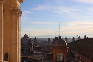 Vaticaan: Basilica Dome Klim & Tour met Pauselijke Graven Toegang