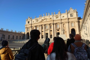 Vaticaan: Basilica Dome Klim & Tour met Pauselijke Graven Toegang