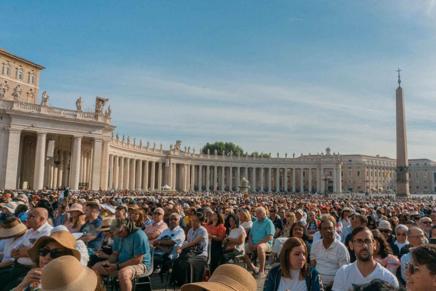 Vatikanstadt: Papstaudienz mit Guide und Ticket