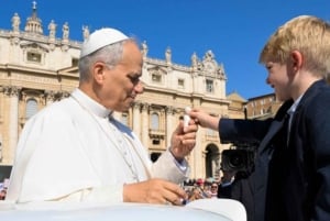 Ватикан: папская аудиенция в Риме. Встреча с папой Львом XIV.