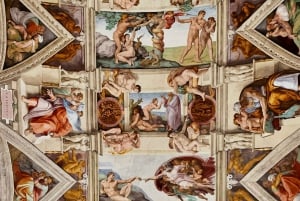 Vatikanstaten: Guidet tur til Det Sixtinske Kapel om aftenen