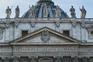 Cité du Vatican : entrée au dôme de la basilique Saint-Pierre + audioguide