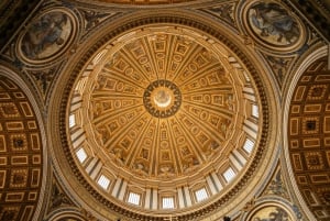 Vatican City: St.Peter's Basilica Dome Ticket + Audio Guide