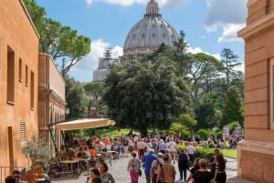 Rome : Visite guidée de la basilique Saint-Pierre et du dôme panoramique