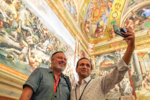 バチカン夕暮れツアー：バチカン美術館とシスティーナ礼拝堂