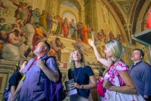 バチカン夕暮れツアー：バチカン美術館とシスティーナ礼拝堂