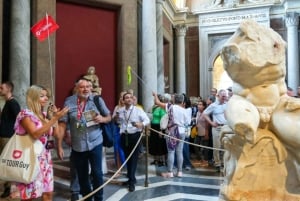 バチカン夕暮れツアー：バチカン美術館とシスティーナ礼拝堂