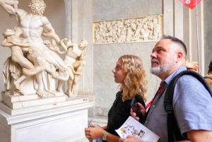 バチカン夕暮れツアー：バチカン美術館とシスティーナ礼拝堂