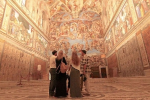 バチカン夕暮れツアー：バチカン美術館とシスティーナ礼拝堂