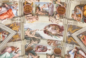 バチカン夕暮れツアー：バチカン美術館とシスティーナ礼拝堂