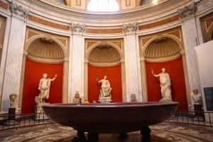 Visite guidée des musées du Vatican, de la chapelle Sixtine et de la basilique