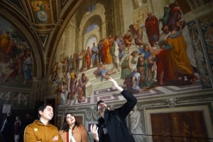 Visite guidée des musées du Vatican, de la chapelle Sixtine et de la basilique