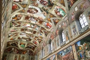 Vatikaanin museot ja Sikstuksen kappeli -lippu oppaan kanssa Vaihtoehto