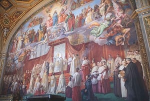 Vatikaanin museot, Sikstuksen kappeli ja basilika opastettu kierros