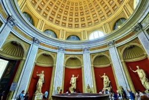 Museus do Vaticano, Capela Sistina e tour guiado pela Basílica de São Pedro