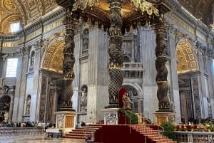 バチカン美術館、システィーナ礼拝堂＆サン・ピエトロ大聖堂ツアー