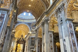 バチカン美術館、システィーナ礼拝堂＆サン・ピエトロ大聖堂ツアー