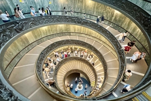 Vatikanmuseerne og Det Sixtinske Kapel på én tur