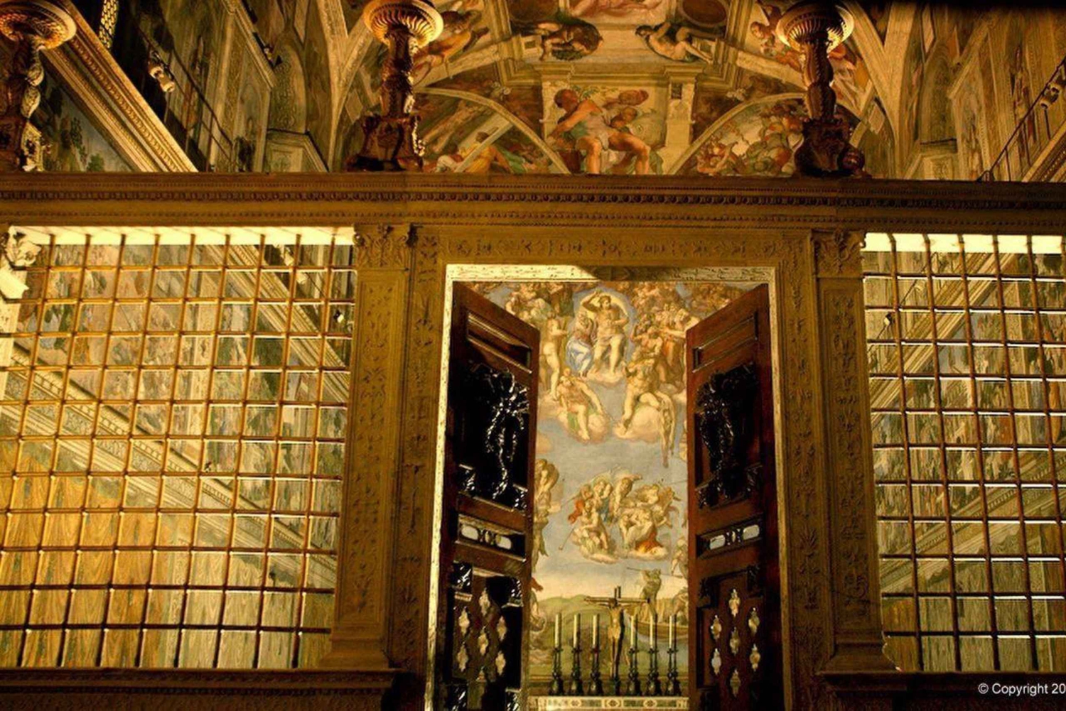 Vatikaanin museot ja Sikstuksen kappeli, lippu jonon ohi