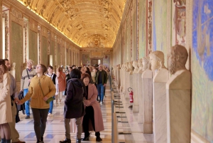 Vatikanmuseerne, Det Sixtinske Kapel og Peterskirken – rundvisning