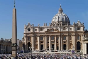 Vatican : Audience papale et visite guidée de la basilique Saint-Pierre